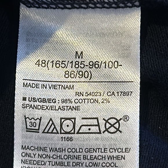 GAP Men’s Navy Polo Size M - Picture 4 of 4